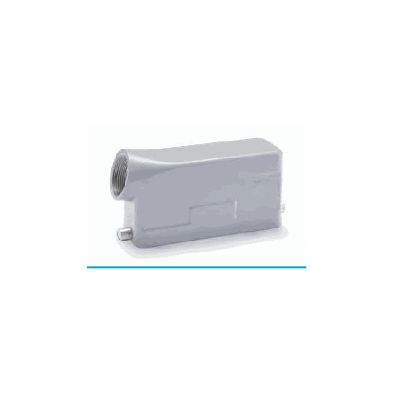 Capot 24B, Aluminium moulé sous pression, IP67, Sortie horizontale, M25